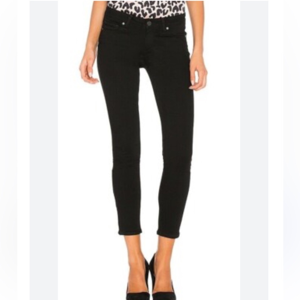 Paige Verdugo Ultra Skinny Jeans Black Shadow